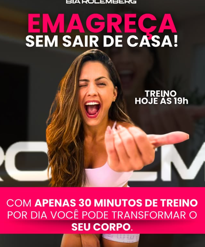 Emagrecimento com Exercícios: Treino em Casa com Ana Bia Rolemberg pdflivro.com.br