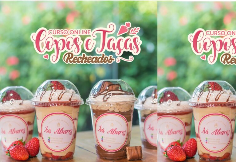 Copos e Taças da Felicidade: Transforme Doces em Lucro com Esse Curso! 🍰💰