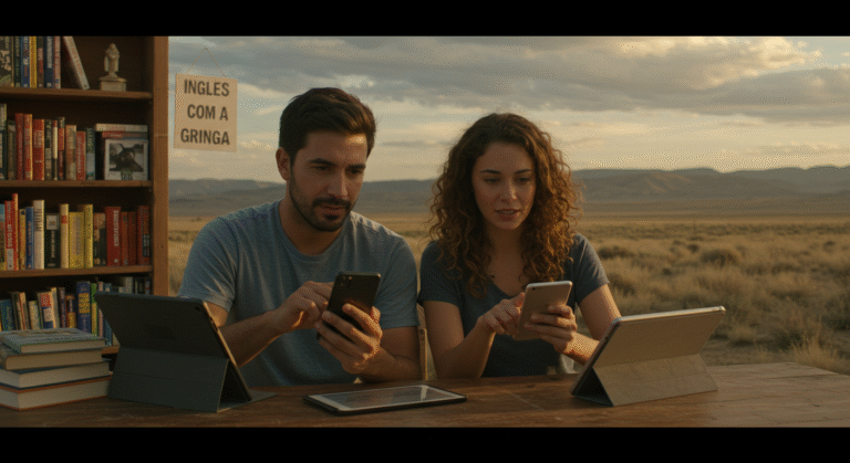 Inglês com a Gringa download: como acessar materiais e recursos do curso