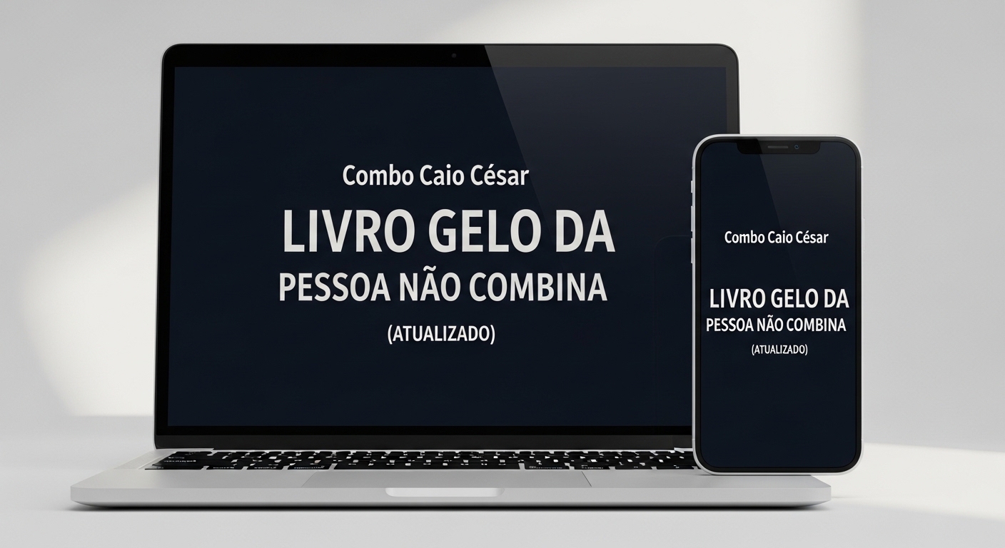 Combo Caio César: Análise Estruturada sobre Intensidade e Inteligência Emocional (Acesso Oficial) pdflivro.com.br