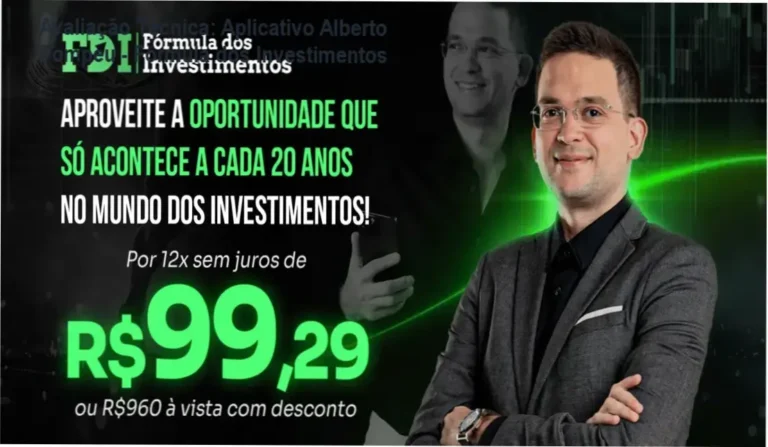 Imagem destacando Alberto Pompeu com elementos de educação financeira, carteira diversificada e criptomoedas