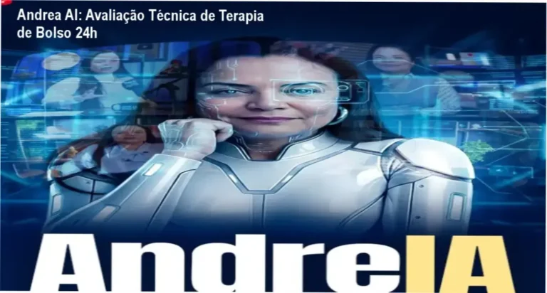 Captura da tela do aplicativo Andrea AI mostrando sessões de reflexão emocional