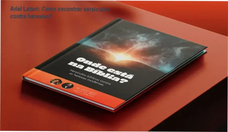 Capa do eBook de Ariel Lazari apresentando versículos bíblicos para rebater heresias modernas
