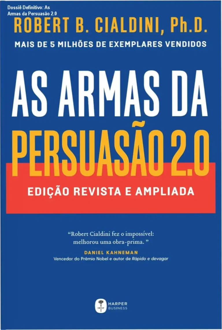 Capa digital do ebook As Armas da Persuasão 2.0, na nova edição ampliada