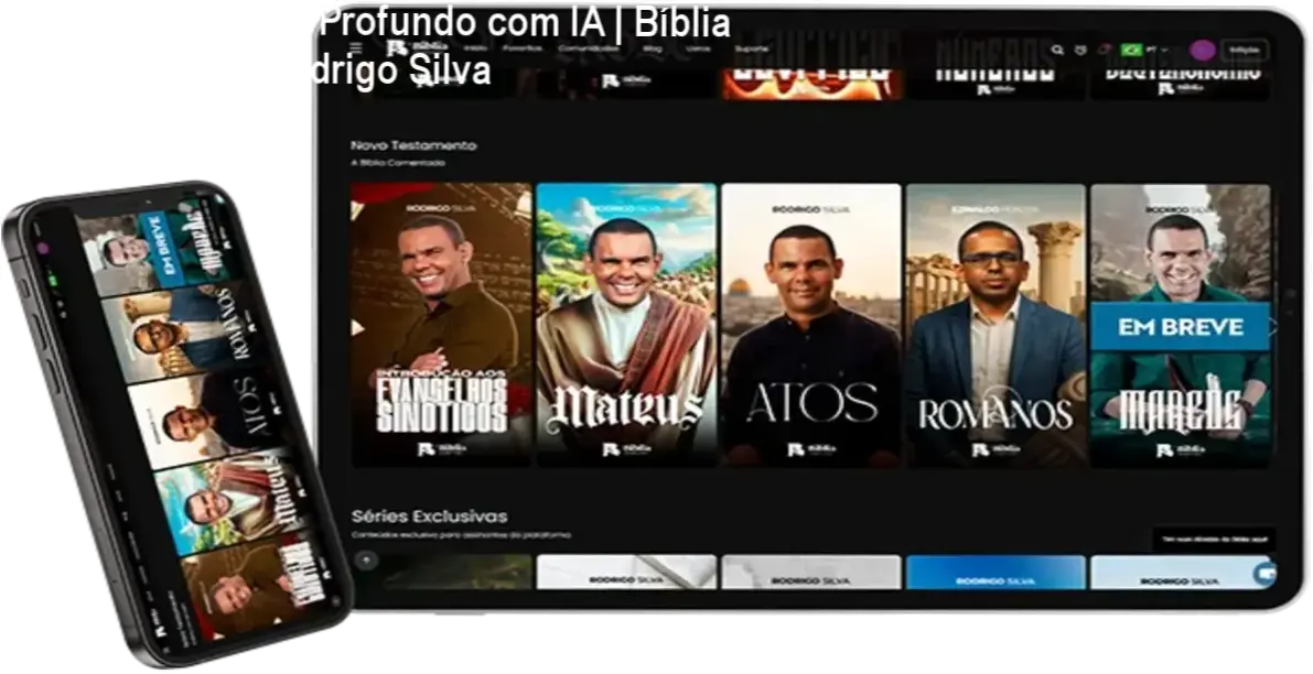 Plataforma educacional para estudo bíblico integrado com tecnologia de inteligência artificial