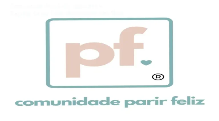 Um grupo de mulheres grávidas participando de um pré-natal coletivo ao vivo na Comunidade Parir Feliz, com instrutora obstetra no fundo.