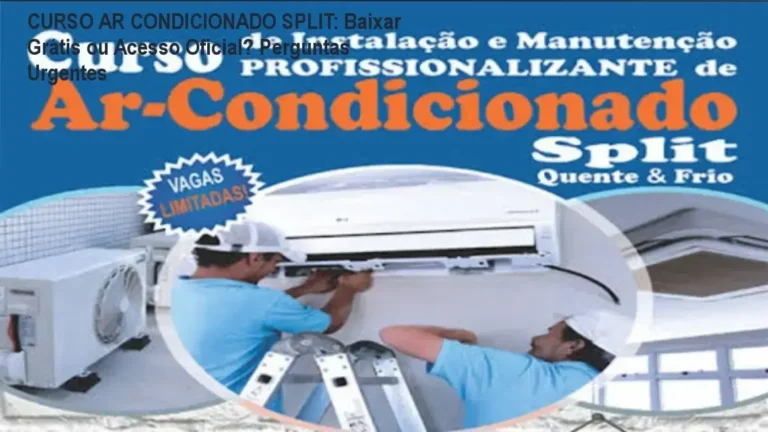 Curso completo de instalação e manutenção de ar condicionado Split Hi-Wall com vídeo-aulas passo a passo