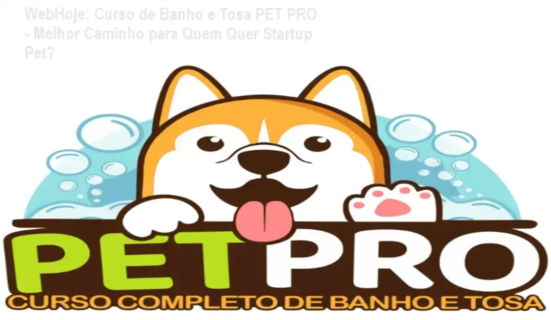 Imagem ilustrativa do curso de banho e tosa PET PRO com o certificado digital reconhecido pela ABED.