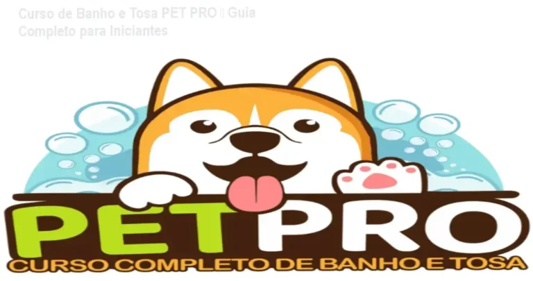 Imagem ilustrativa com o título do curso, ícone do certificado digital e mãos cuidadoras de um pet, destacando a formação prática do conteúdo.