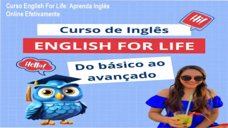 Material complementar do curso English For Life com exemplos práticos de aprendizado de inglês.