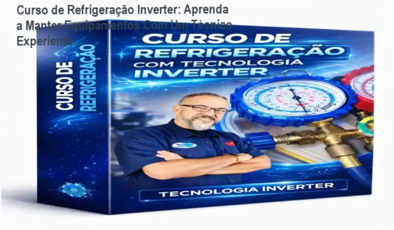 Aulas práticas de refrigeração com tecnologia inverter, demonstradas em equipamentos reais.
