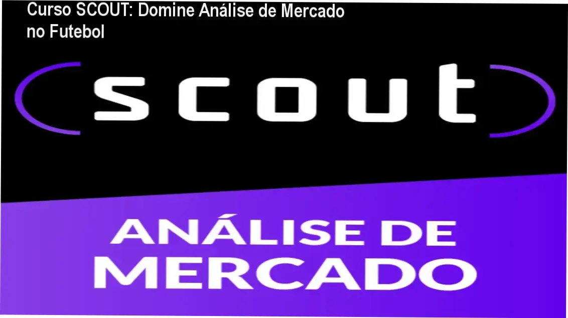 Capa do curso SCOOT Análise de Mercado da THE360 com destaque para o título e ícone de certificação