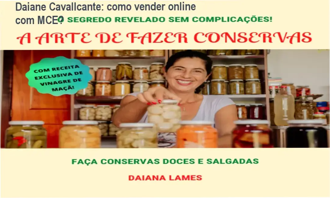 Daiane Cavallcante apresentando o Método Cópia Exata para vendas online