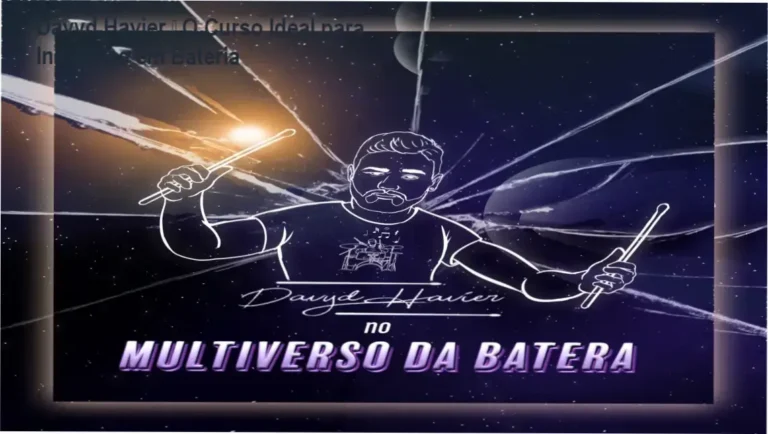 Davyd Havier apresentando o curso Multiverso da Batera para iniciantes