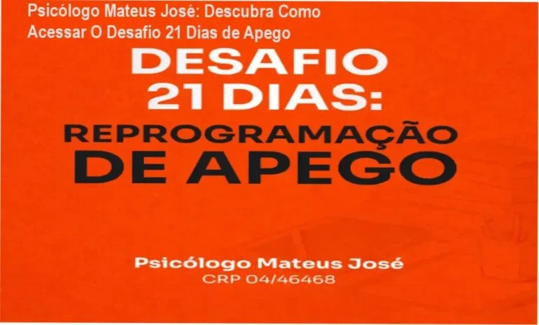 Imagem do desafio 21 dias com elementos visuais de emoção e conexão