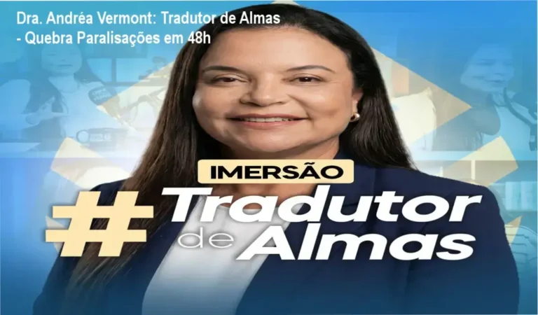 Dra. Andréa Vermont ensinando técnica de Tradutora de Almas em sessão prática