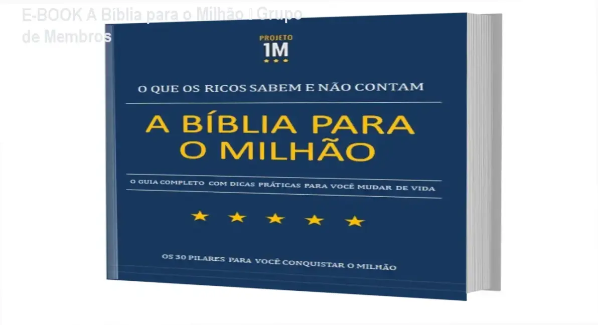 E‑Book A Bíblia para o Milhão – Grupo de Membros, networking e interação entre alunos