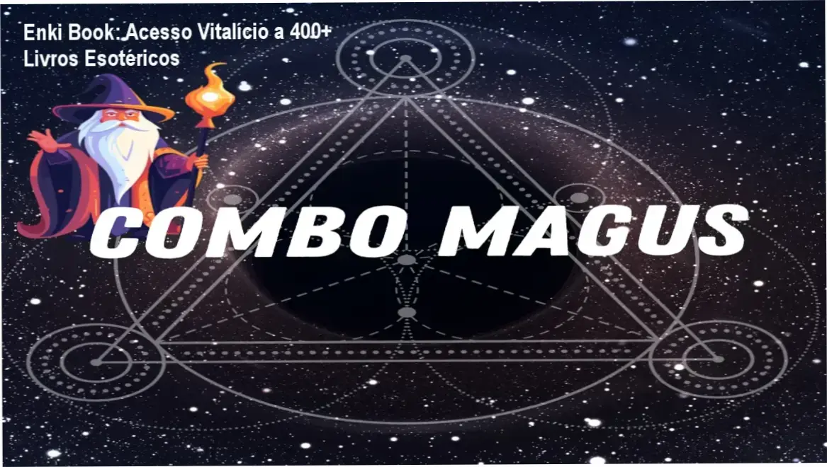 Biblioteca digital Enki Book com livros sobre ocultismo e espiritualidade para autoconhecimento