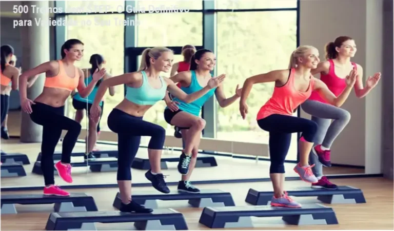 Pessoa utilizando o step para exercícios aeróbicos e funcionais