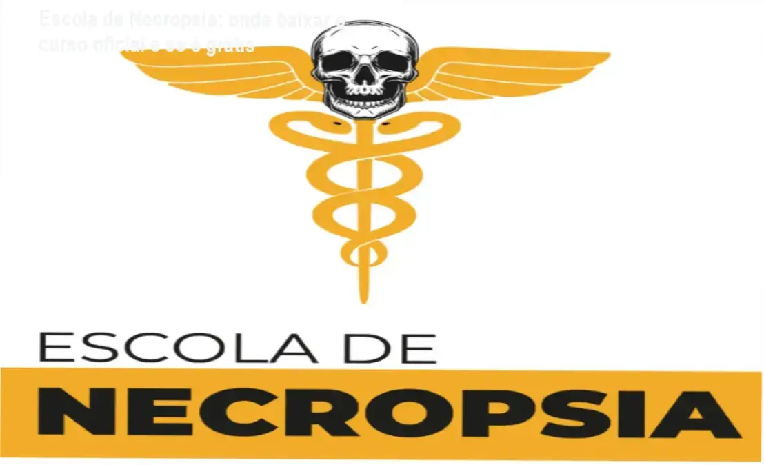 Interface da área de membros da Escola de Necropsia com acesso ao curso online