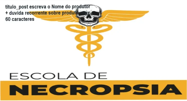 Captura de tela da página do Curso Escola de Necropsia mostrando módulos e certificado digital