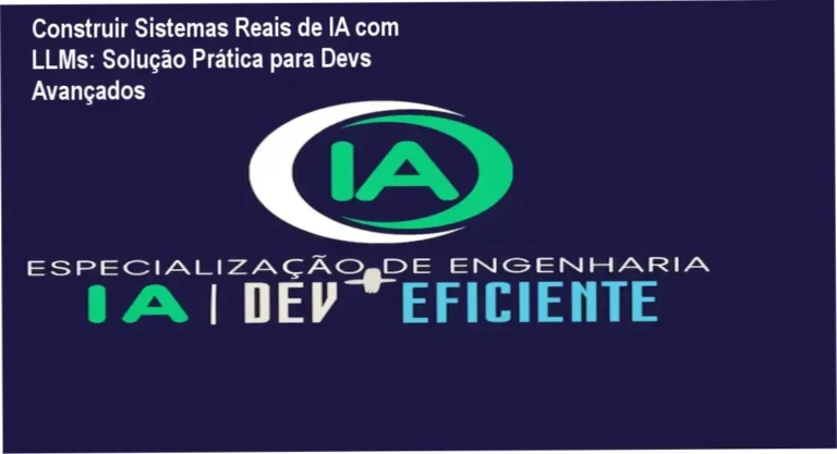 Sistemas de IA aplicados com LLMs e pipelines de dados em ambiente de desenvolvimento