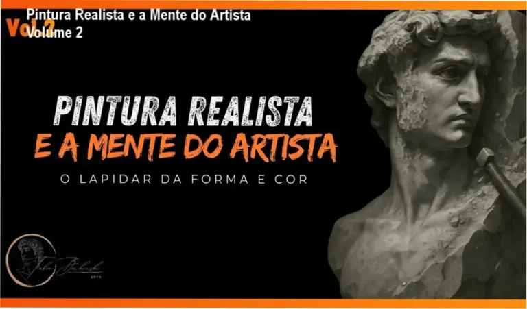 Imagem ilustrativa do curso de pintura realista para esculturas com Fábio Bechinski.