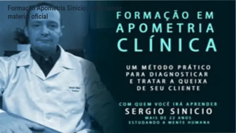 Capa da Formação em Apometria Clínica Sergio Sinicio com ícone de download