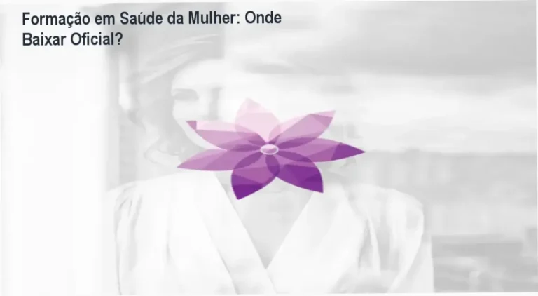 Captura de tela da página oficial da Formação em Saúde da Mulher mostrando botão de acesso