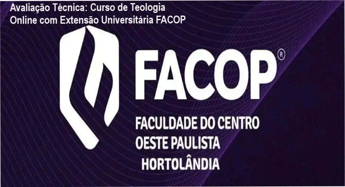 Curso de teologia online com certificação em extensão universitária FACOP e Instituto Missionário Metanoia
