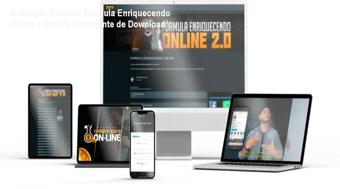 Imagem destacando os principais benefícios do curso online e do método T.O.M.