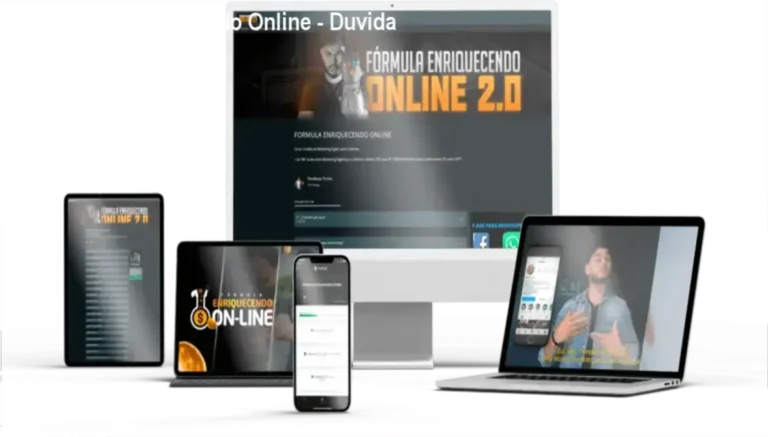 Tela de acesso do curso Fórmula Enriquecendo Online com texto 'Acesso após confirmação de pagamento'
