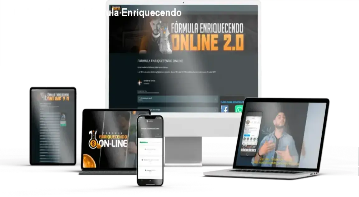 Imagem ilustrando o Método T.O.M com interface de curso online e botão de acesso.