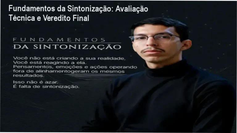 Capa do curso Fundamentos da Sintonização de Paulo Aguiar, mostrando conceito de alinhamento mente-corpo