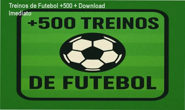 Planilha de treinos de futebol com exercícios passo a passo para melhorar performance no campo