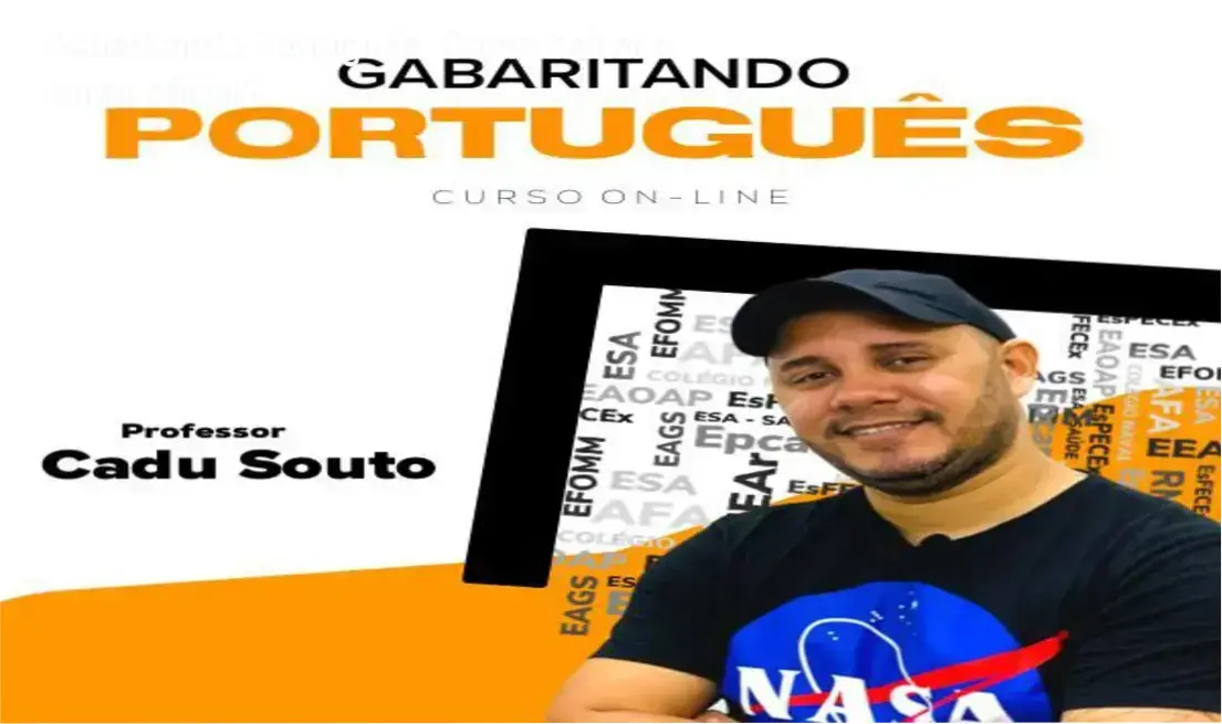 Imagem ilustrando o acesso ao curso Gabaritando Português na plataforma Hotmart