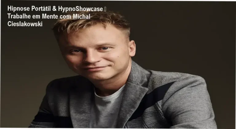 Acesso seguro ao curso de hipnose com HypnoShowcase e o especialista Michał Cieślakowski