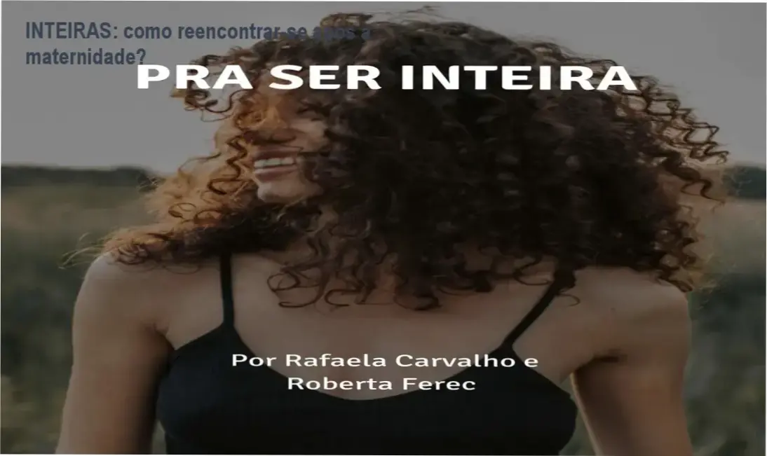 Logo da comunidade INTEIRAS com arte do curso Pra Ser Inteira para mães