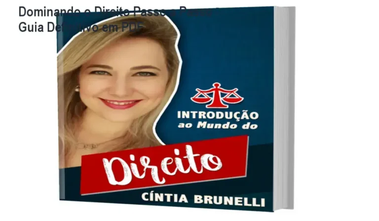 Imagem da capa do eBook Introdução ao Mundo do Direito com elementos jurídicos ilustrando clareza e aprendizado