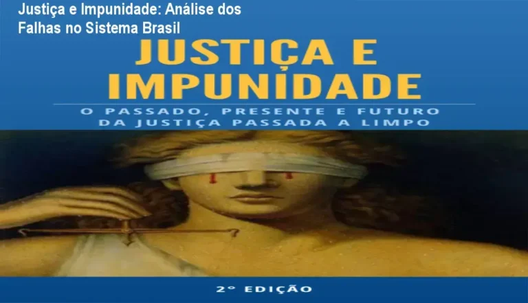 Livro digital explicativo sobre as falhas estruturais do sistema de justiça brasileiro, com análise de casos reais e causas da impunidade.