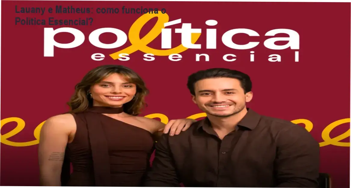 Lauany Schultz e Matheus Oliveira apresentam o curso Política Essencial