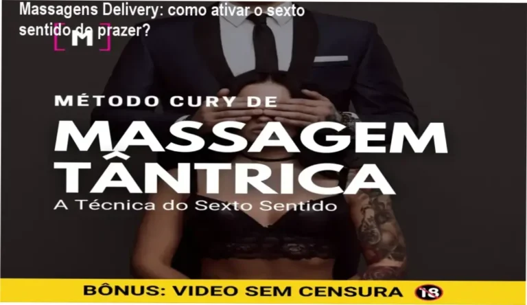 Representação do curso Método Cury de Massagem Tântrica por Massagens Delivery