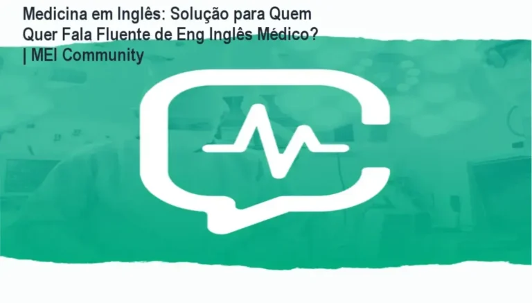 Profissionais de saúde discutindo casos clínicos em inglês durante aula ao vivo da MEI Community