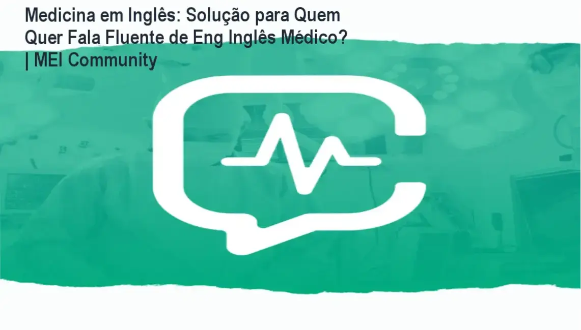 Profissionais de saúde discutindo casos clínicos em inglês durante aula ao vivo da MEI Community