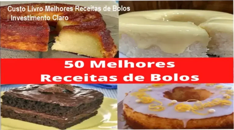 Melhores Receitas de Bolos – custo-benefício e valor percebido