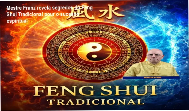 Mestre Franz ensinando Feng Shui Tradicional com exemplos práticos em ambientes reais