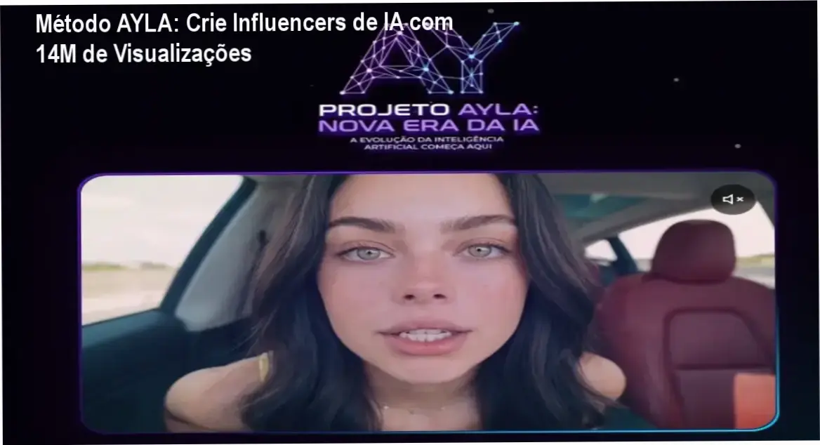 Demonstração de avatares hiper-realistas da IA AYLA em ação na tela de fundo