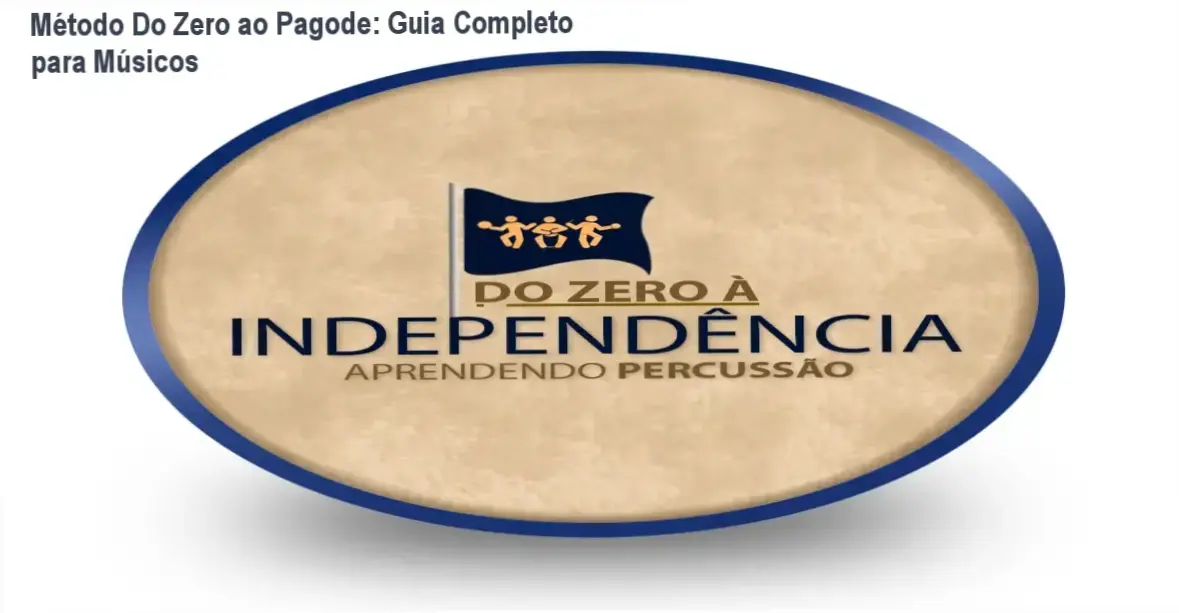 Capa do ebook Método Do Zero ao Pagode mostrando progressão musical