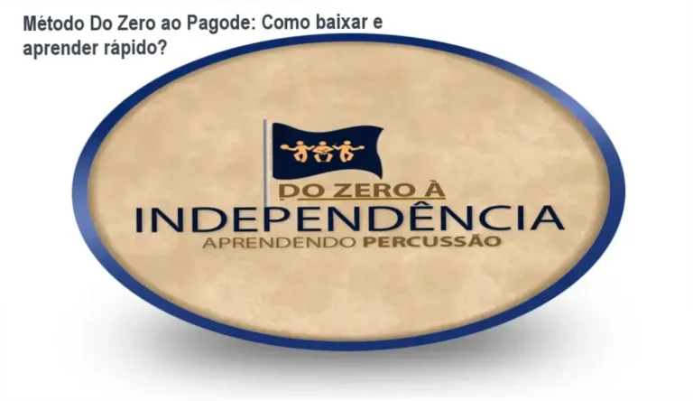 Tela do curso Método Do Zero ao Pagode destacando módulos de prática rítmica