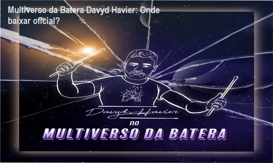 Capa do curso Multiverso da Batera de Davyd Havier em dispositivo digital